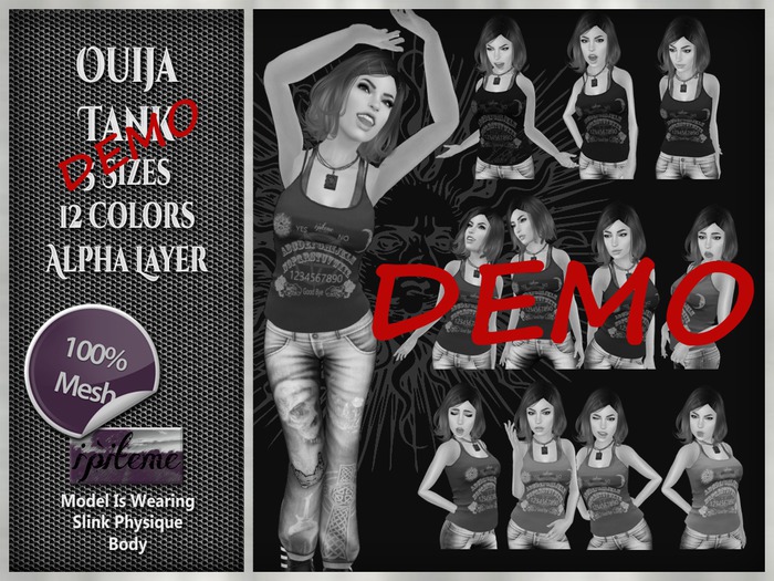~i~ Ouija Tank DEMO (Add Me)
