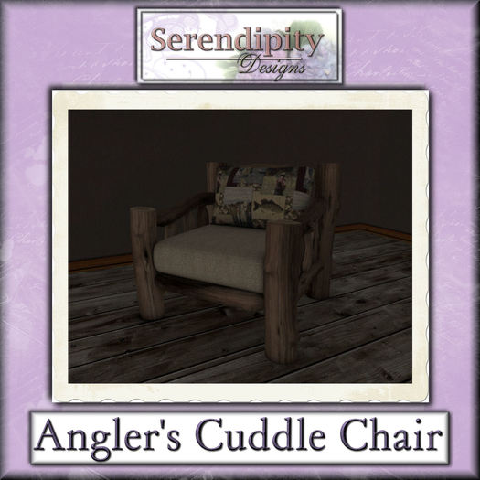 Serendipity Designs - Angler's LR - Cuddle Chair  - (boxed)