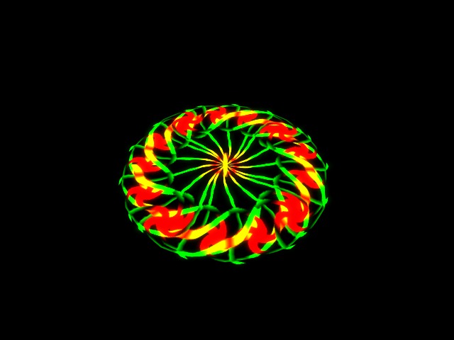 Spider web dance floor