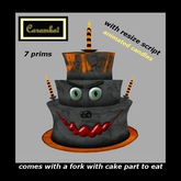 Halloween - cake smile