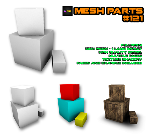 [SL]Mesh Parts 121 FULLPERM (boxed)