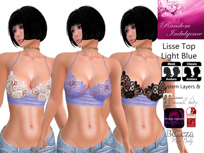 [RI] Lisse Top - Light Blue
