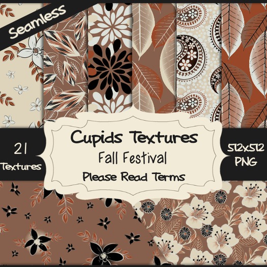 *Cupids Textures * 21 FALL FESTIVAL