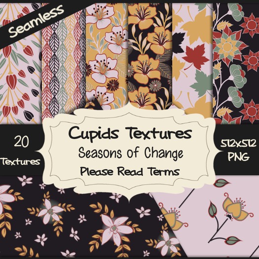 *Cupids Textures * 25 SWEET SUMMER FUN