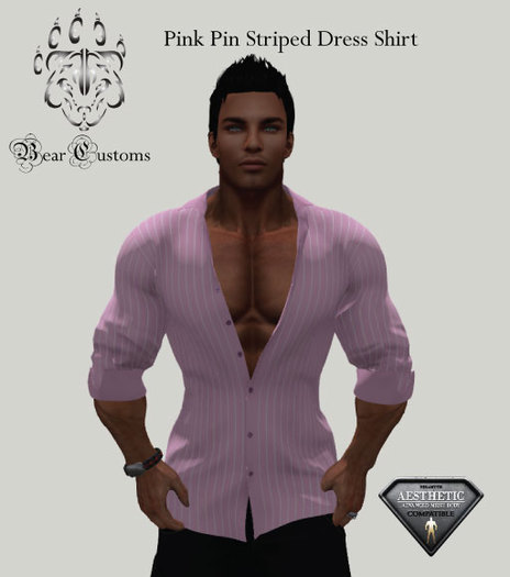 Pin Pin Stripe Dress Shirt