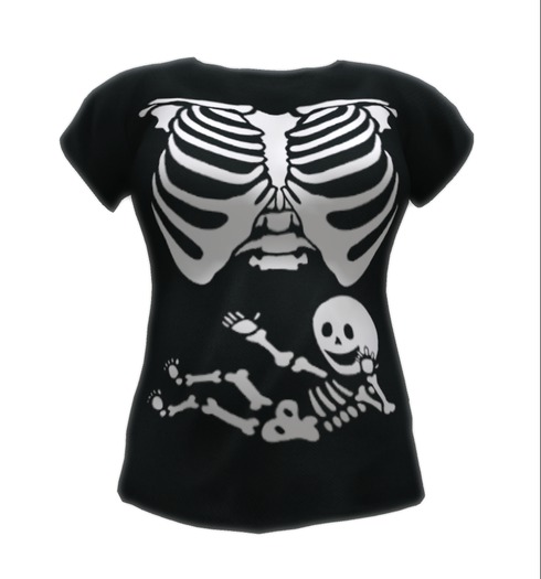 Baby Bones Maternity T-Shirts