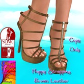 Happy Strappies Brown ~OF~