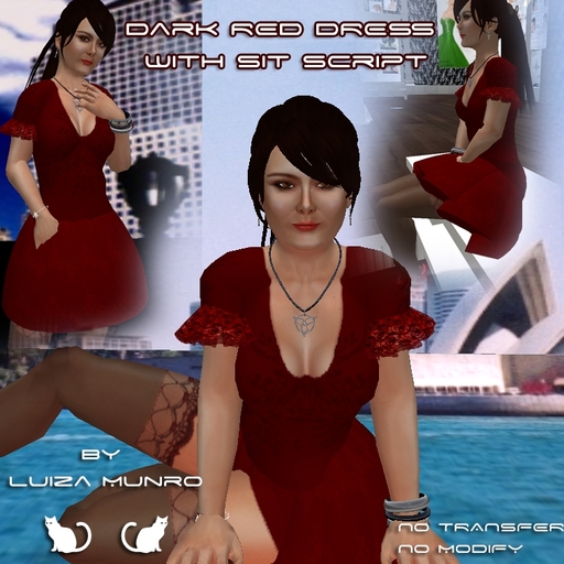 Flexi Dress - Red 