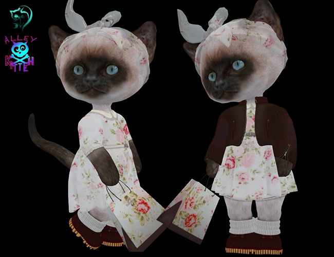 Dinkie SHABBY CHIC Collection - Pink Roses