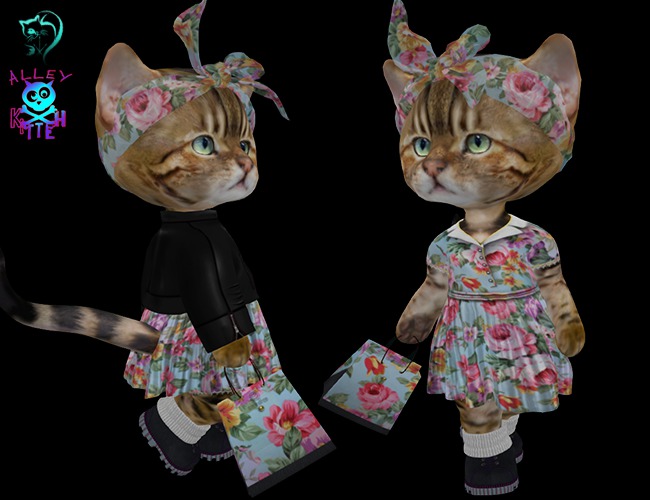 Dinkie SHABBY CHIC Collection - Roses on Sky