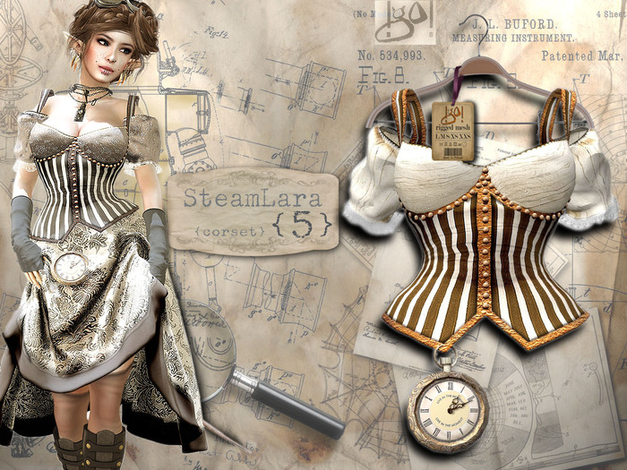 !gO! Steam Lara - corset - 5