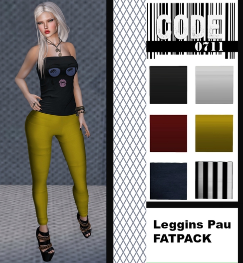 Code 0711 Leggins Pau FATPACK