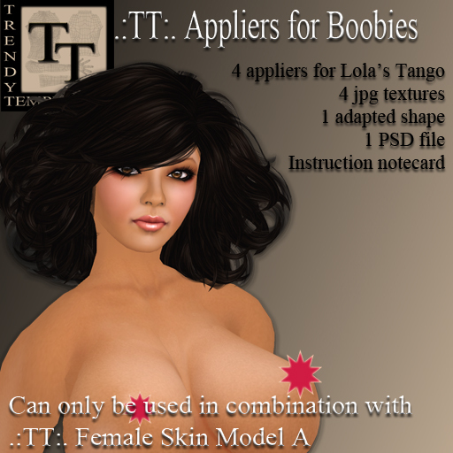 .:TT:. Female Skin - Model A Lolas Applier