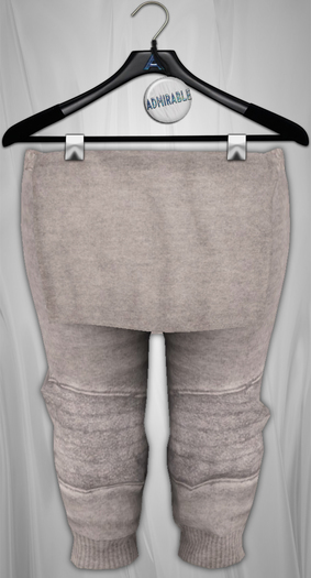 Admirable. Layered Joggers. Neutral (Ash)