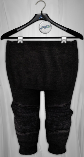 Admirable. Layered Joggers. Neutral (Black)