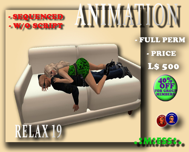 SALES BOX RELAX 19 sequenced v1.2 FULL PERM