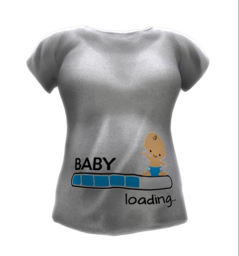 Baby Loading 3 Maternity T-Shirts