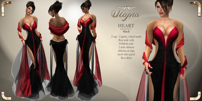 Utopia Heart black