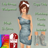 Lily Dress Wedgewood ~OF~
