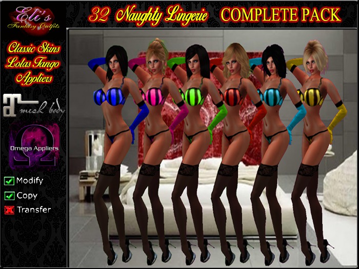 32 Naughty Lingerie Box