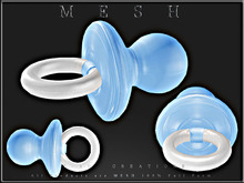 T-3D Creations [ Pacifier 01 ] Micro MESH - Full Perm -