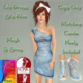 Lily Dress Sky Blue ~OF~