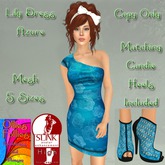 Lily Dress Azure ~OF~
