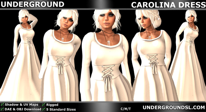 [UG MESH] CAROLINA DRESS