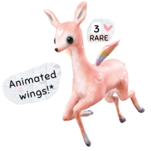 Half Deer - Winter Whimsy, Heartsong (RARE)