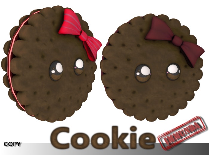 immunda Cookie [Shoulder Pet] Choc Raspberry Cream
