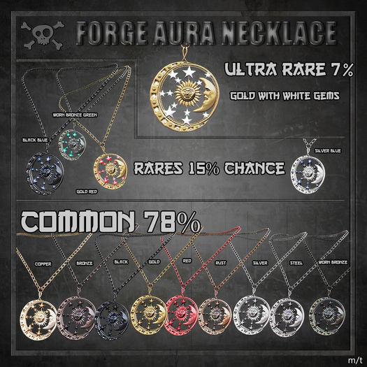[The Forge] Aura Necklace Gold ULTRA RARE 