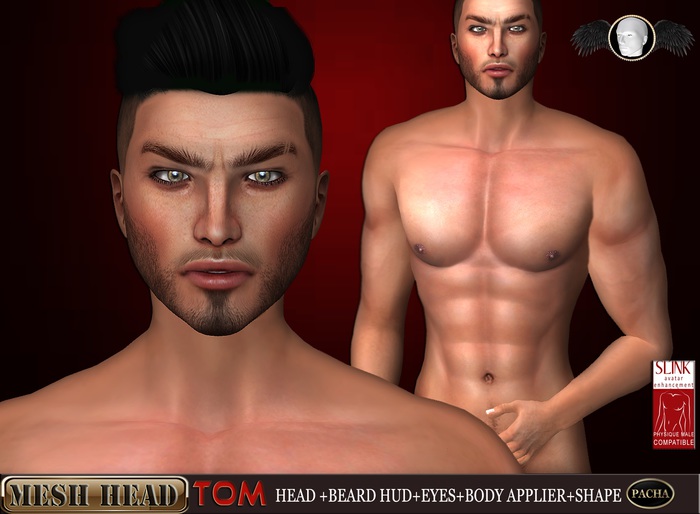 -PachaEwing- Mesh Head "Tom"