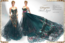 Utopia Heart Jewel teal - Appliers Included!