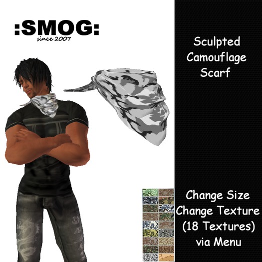 :SMOG: Camouflage Scarf