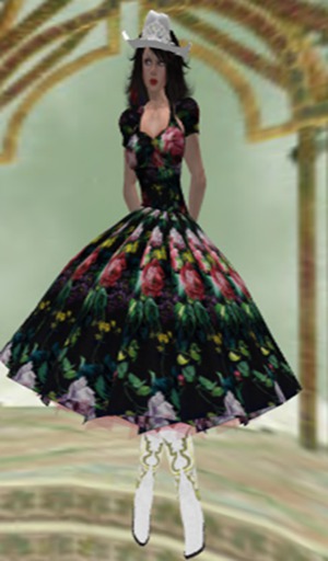 Western Hoedown  Cowgirl Black