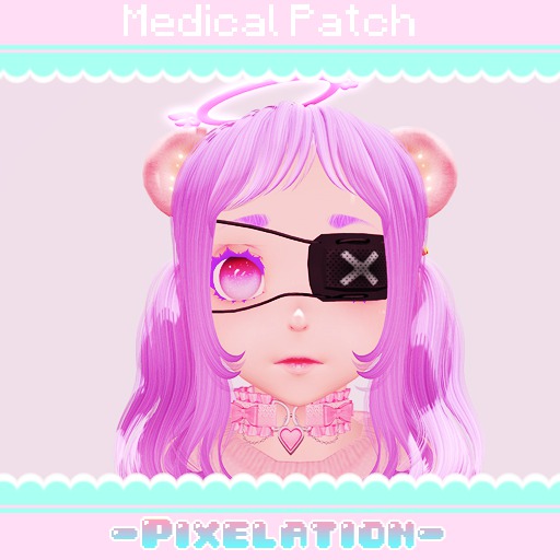 Pixelation / Medical Pach / Black (WEAR ME)