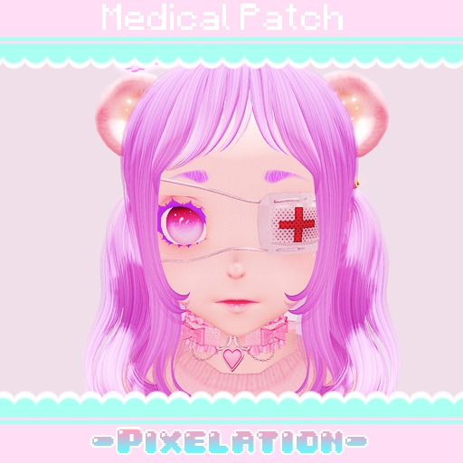 Pixelation / Medical Pach / White (WEAR ME)