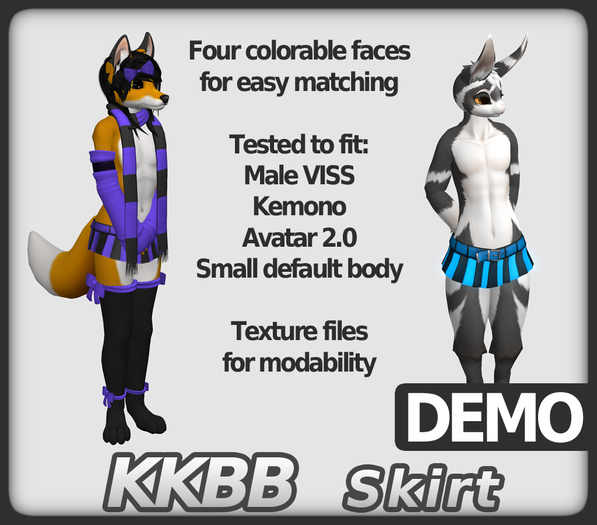KKBB Mesh Skirt DEMO