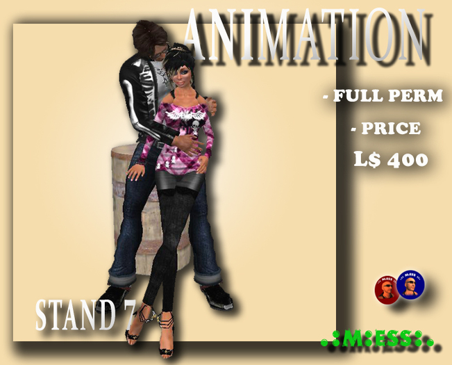 FULL PERM ANIMATION "STAND 7" COUPLE ANIMATION
