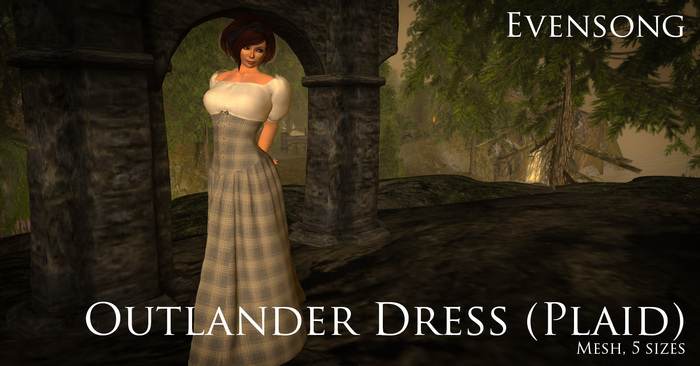 Evensong Outlander Dress Plaid 1