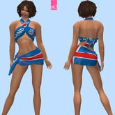 ICELAND - "scarf & flag" outfit  (MESH)