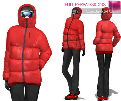 full ski outfit