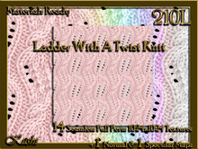 Ladder With A Twist Knit Fabric Seamless Textures Materials Ready Full Perms 1024x1024