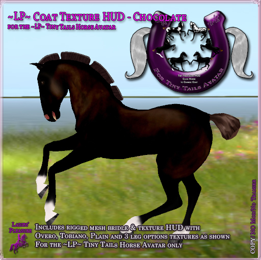 ~LP~ Tiny Tails Coat HUD [BOXED] Chocolate