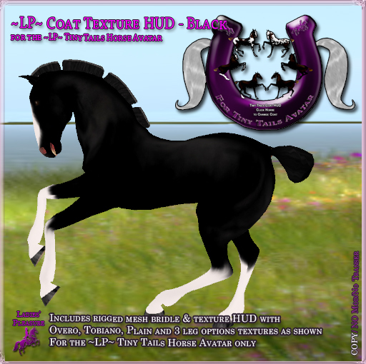 ~LP~ Tiny Tails Coat HUD [BOXED] Black