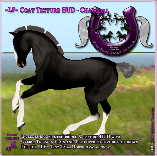 ~LP~ Tiny Tails Coat HUD [BOXED] Charcoal
