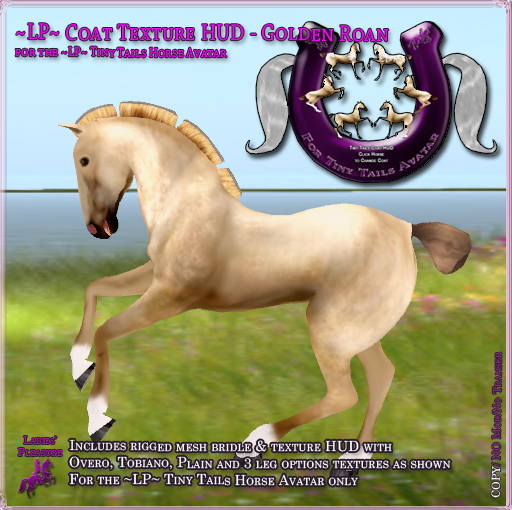 ~LP~ Tiny Tails Coat HUD [BOXED] Golden Roan