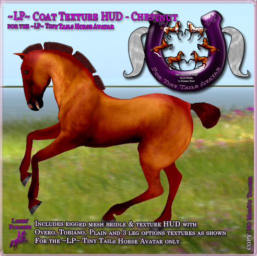~LP~ Tiny Tails Coat HUD [BOXED] Chestnut