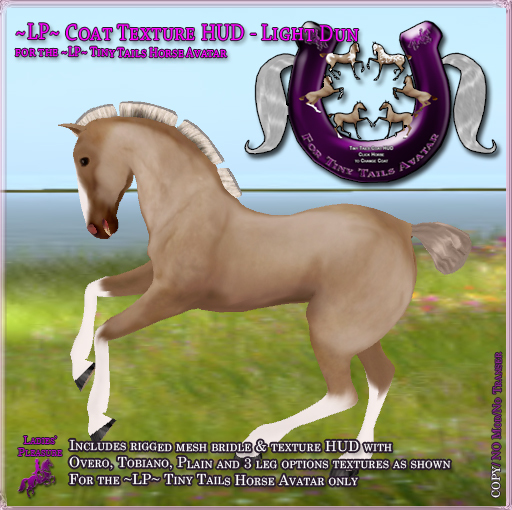 ~LP~ Tiny Tails Coat HUD [BOXED] Light Dun
