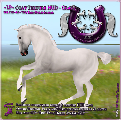 ~LP~ Tiny Tails Coat HUD [BOXED] Gray